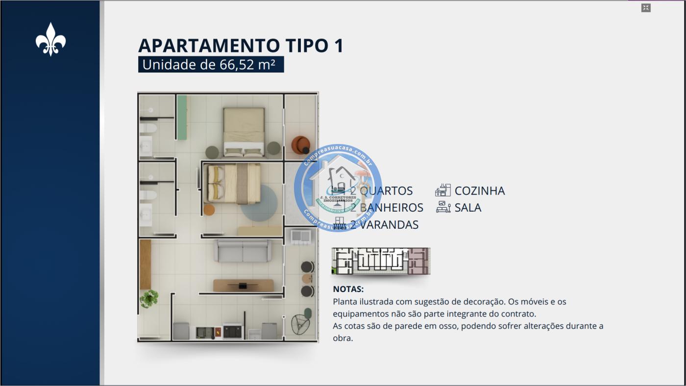 Apartamento à venda com 2 quartos, 1 suíte, 1 vaga e 87m² no Centro, Queimados (RJ) — foto 7 de 8