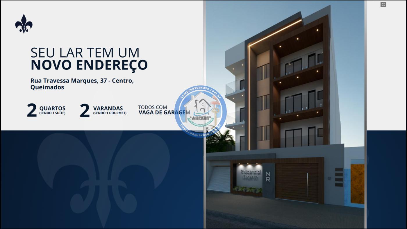 Apartamento à venda com 2 quartos, 1 suíte, 1 vaga e 87m² no Centro, Queimados (RJ) — foto 3 de 8